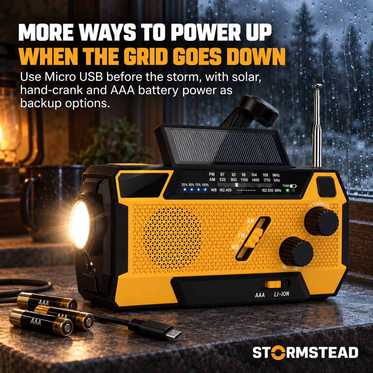 Stormstead Emergency Weather Radio